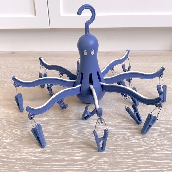 IKEA Pressa Hanging Dryer with 16 clips in blue - Picture 6 of 9